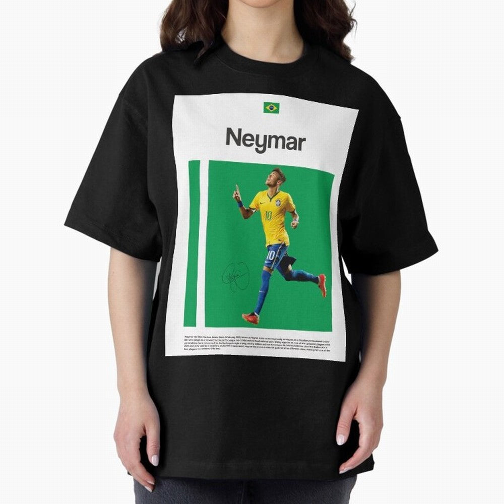 Neymar poster Classic T-Shirt Feel the Heartbeat of FIFA World Cup 2026 USA Canada Mexico Highlighting CR7, England, France and Netherlands Energy, Championship Spirit, Famous Goals, Roaring Crowds and International Football Unity; Perfect for