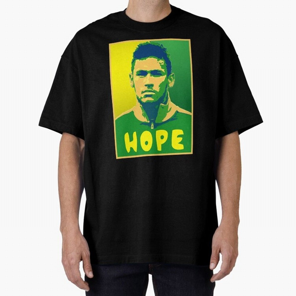 Neymar Hope Classic T-Shirt Celebrate the Biggest Stage of Match Day Hype around FIFA World Cup 2026 Group Stage, Messi and Cristiano Ronaldo, Spain, Championship Spirit, Famous Goals, Roaring Crowds and International Football Unity; Ideal for Fans