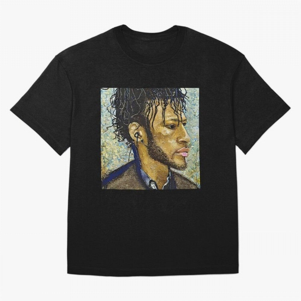 Face of neymar Classic T-Shirt Represent the Passion of Global Football Passion for FIFA World Cup 2026 Group Stage, Built around Messi, Portugal, Spain and Germany, Vintage Soccer Flavor, Modern Football Stars, National Flags and Final Night