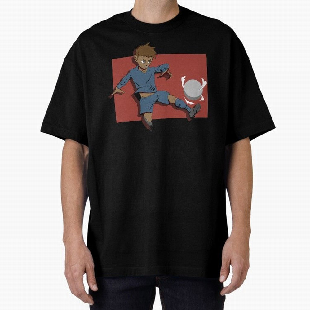 Footballer in action Oversized T-Shirt Make Memories around Match Day Hype around FIFA World Cup 2026, Mbappe and Neymar, Germany, Soccer Culture, Superstar Moments, National Team Dreams and Competitive Fire; Made for Die Hard Supporters, Soccer