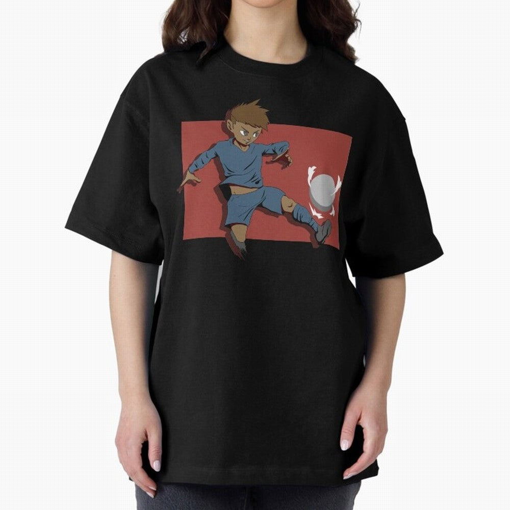 Footballer in action Oversized T-Shirt Make Memories around Match Day Hype around FIFA World Cup 2026, Mbappe and Neymar, Germany, Soccer Culture, Superstar Moments, National Team Dreams and Competitive Fire; Made for Die Hard Supporters, Soccer