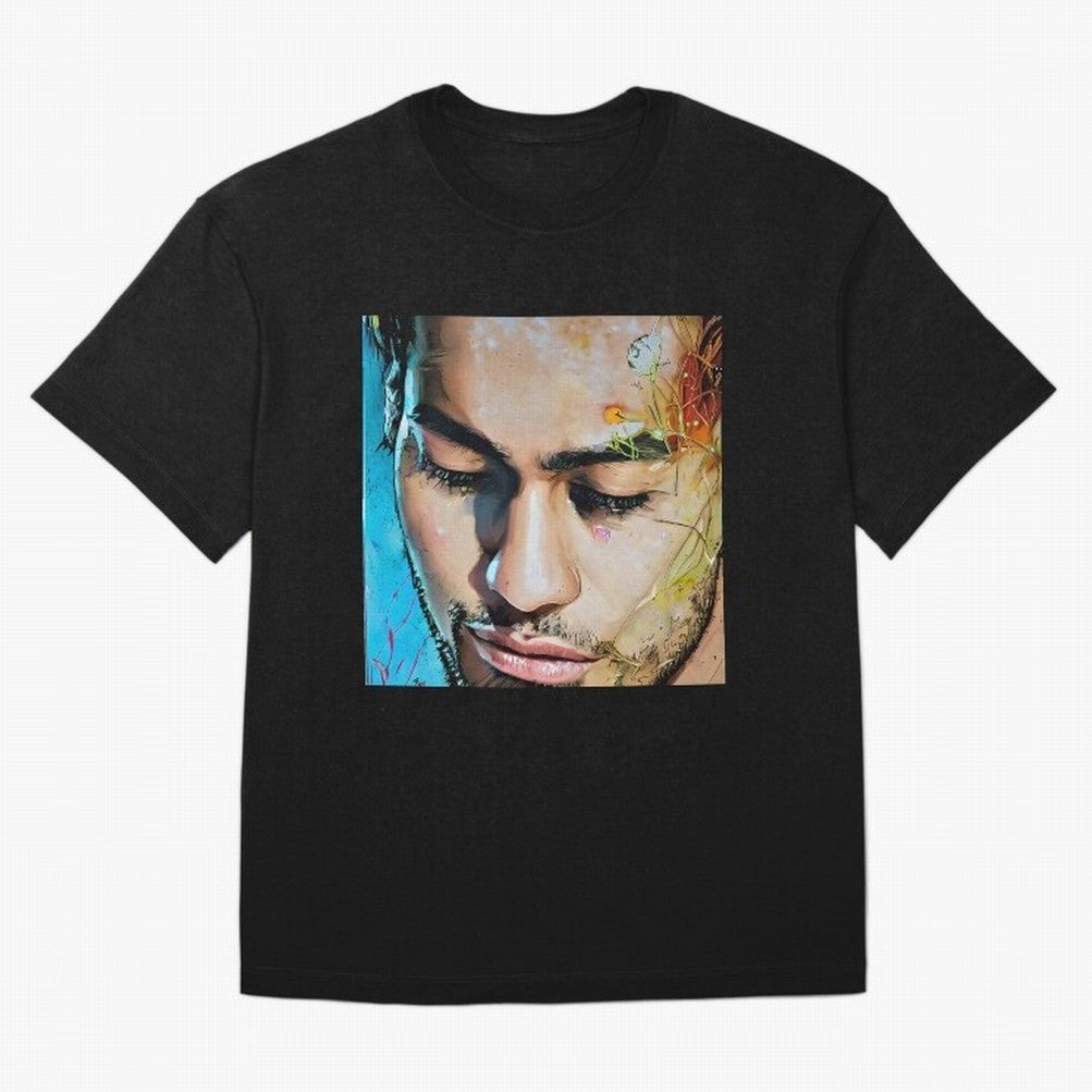 Face of Neymar Classic T-Shirt Honor the Beautiful Game during Global Football Passion for FIFA World Cup 2026 Group Stage, Filled with CR7 and Messi, Germany, Football Festival Excitement, Trophy Ambitions, Country Rivalries and Star Player Buzz;