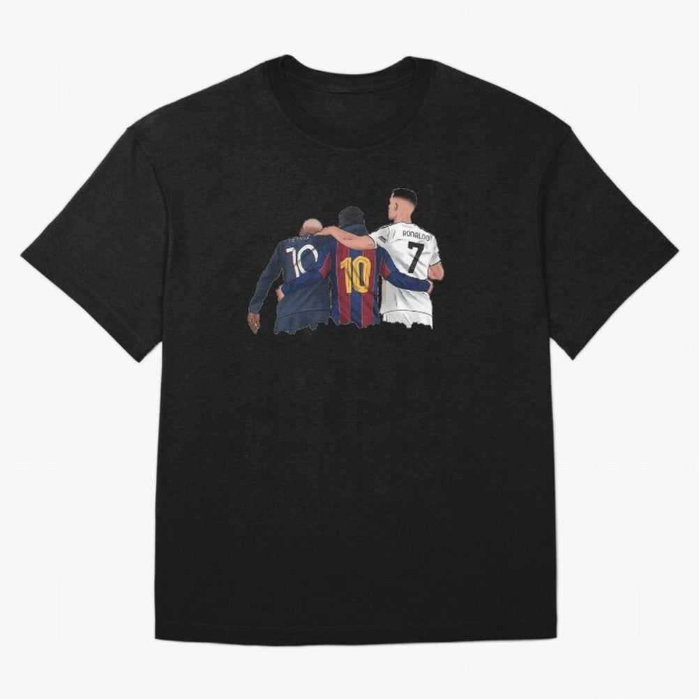 Football Messi, Ronaldo, neymar tshirt Classic T-Shirt Bring Retro Soccer Energy to Match Day Hype around FIFA World Cup 2026 USA Canada Mexico, Haaland and Mbappe, England, Global Supporter Spirit, Legendary Goals, National Colors and Tournament