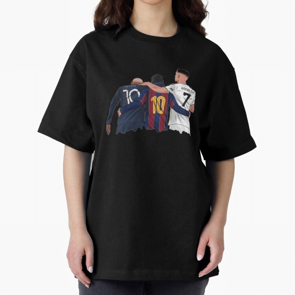 Football Messi, Ronaldo, neymar tshirt Classic T-Shirt Bring Retro Soccer Energy to Match Day Hype around FIFA World Cup 2026 USA Canada Mexico, Haaland and Mbappe, England, Global Supporter Spirit, Legendary Goals, National Colors and Tournament