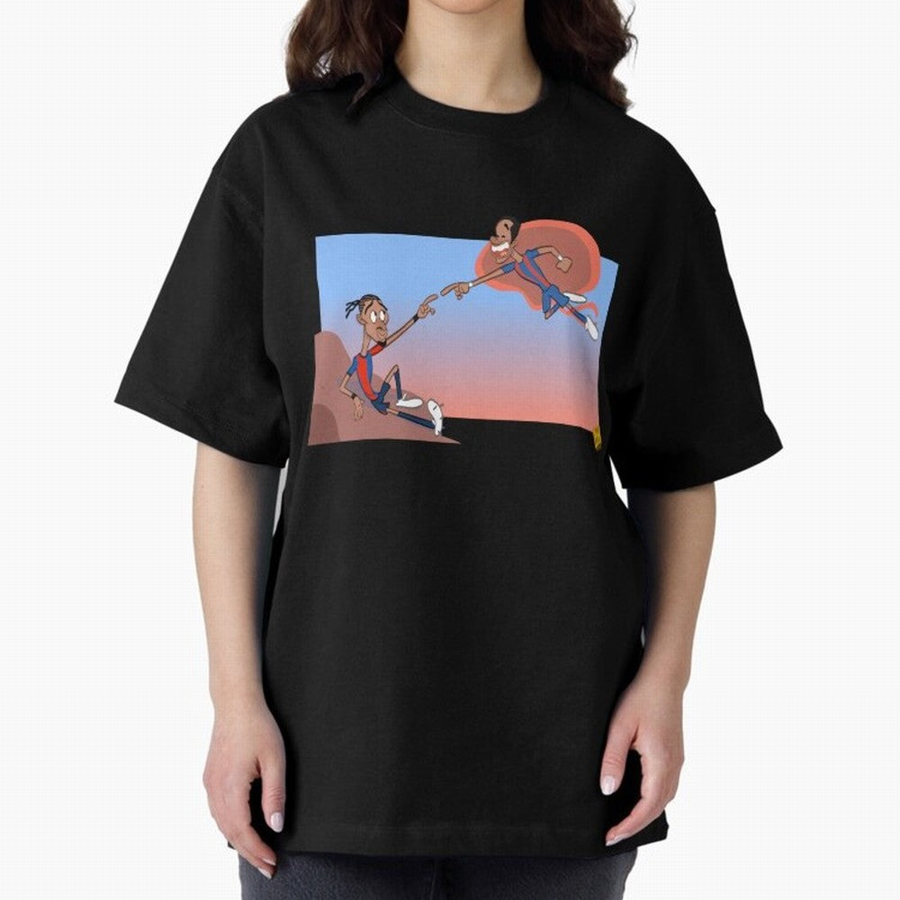 Raphinha and Neymar Oversized T-Shirt Carry the Dream of Global Football Passion for FIFA World Cup 2026, Featuring Messi and Cristiano Ronaldo, England, France and Netherlands, Global Supporter Spirit, Legendary Goals, National Colors and
