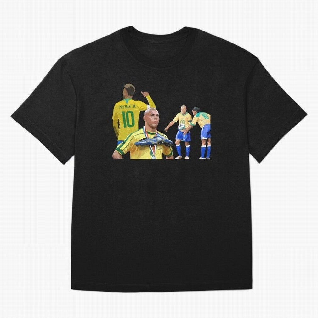 Brazilian Icons Oversized T-Shirt Follow Every Goal of Match Day Hype around FIFA World Cup 2026, Cristiano Ronaldo, Haaland and CR7, Germany, Game Day Rituals, Football Legends, Country Pride and the Road to the Final; Created for Match Day