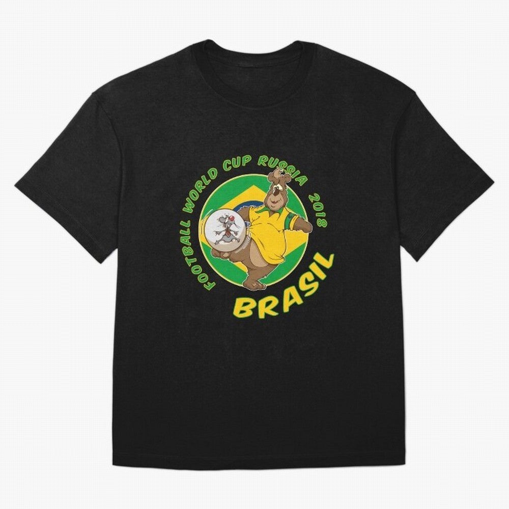 Football Russia 2018 World Cup Brazil T shirts and Merchandise Oversized T-Shirt Honor the Football Icons of Match Day Hype around FIFA World Cup 2026, Mbappe, England and Germany, Soccer Culture, Superstar Moments, National Team Dreams and
