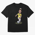 FOOTBALL ARTIST NEYMAR Brasil Essential T-Shirt Join FIFA World Cup 2026 for Fans of CR7 and England, France and Netherlands, Bringing Football Passion, Legendary Performances, Festival Vibes and Supporter Community; Built for Supporters Chasing