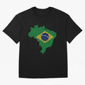 Map of Brazil (Brazil) Classic T-Shirt Celebrate Classic Football Spirit in FIFA World Cup 2026 USA Canada Mexico Spirit, Made for Brazil, Portugal and Argentina, Cristiano Ronaldo, Haaland and CR7, Worldwide Fan Energy, Dramatic Goals, Stadium