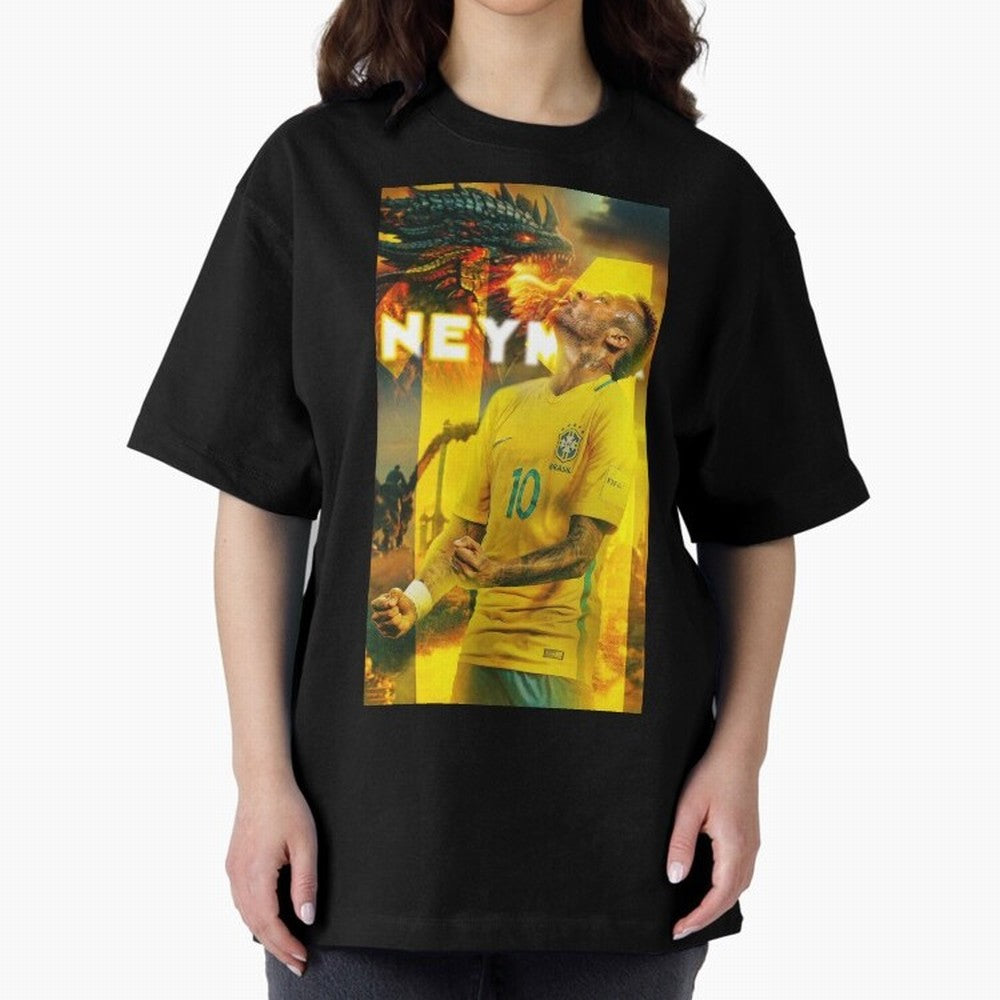 Art Neymar Wallpaper Classic T-Shirt Discover Global Football Passion for FIFA World Cup 2026, Made for Mbappe, Brazil, Portugal and Argentina, Global Supporter Spirit, Legendary Goals, National Colors and Tournament Celebration; Created for Match