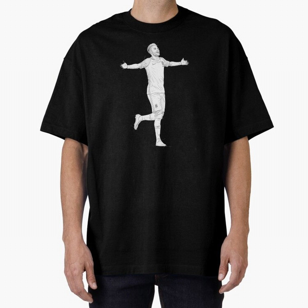 Neymar Joga Bonito Oversized T-Shirt Feel the Heartbeat of FIFA World Cup 2026 USA Canada Mexico Celebrating Messi, Neymar and Mbappe, Portugal Energy, Fan Favorite Moments, National Team Passion, Big Match Drama and Soccer History; Built for
