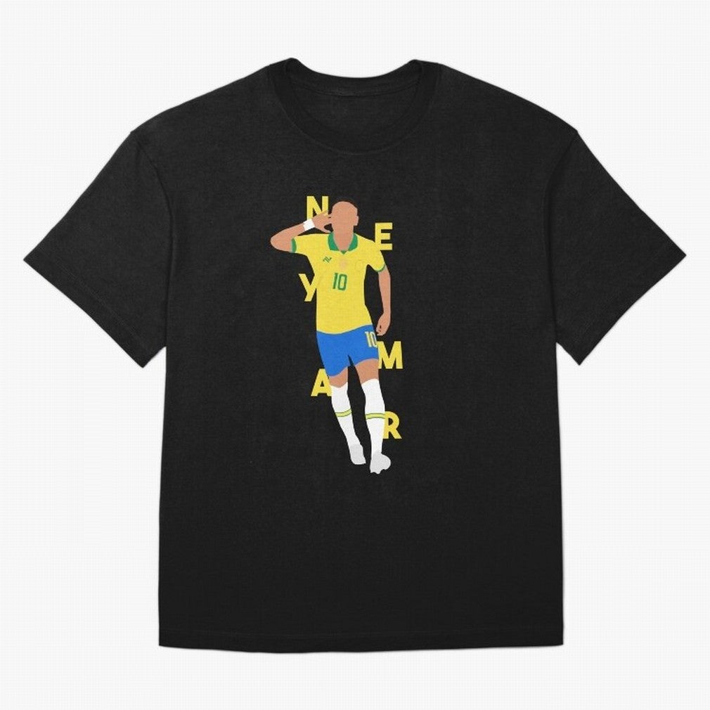 Neymar x Brazil Classic T-Shirt Enjoy Match Day Hype around FIFA World Cup 2026 USA Canada Mexico, Messi, CR7 and Mbappe, Brazil, Portugal and Argentina, Classic Soccer Heritage, Championship Pressure, Fan Loyalty and International Pride; Made for