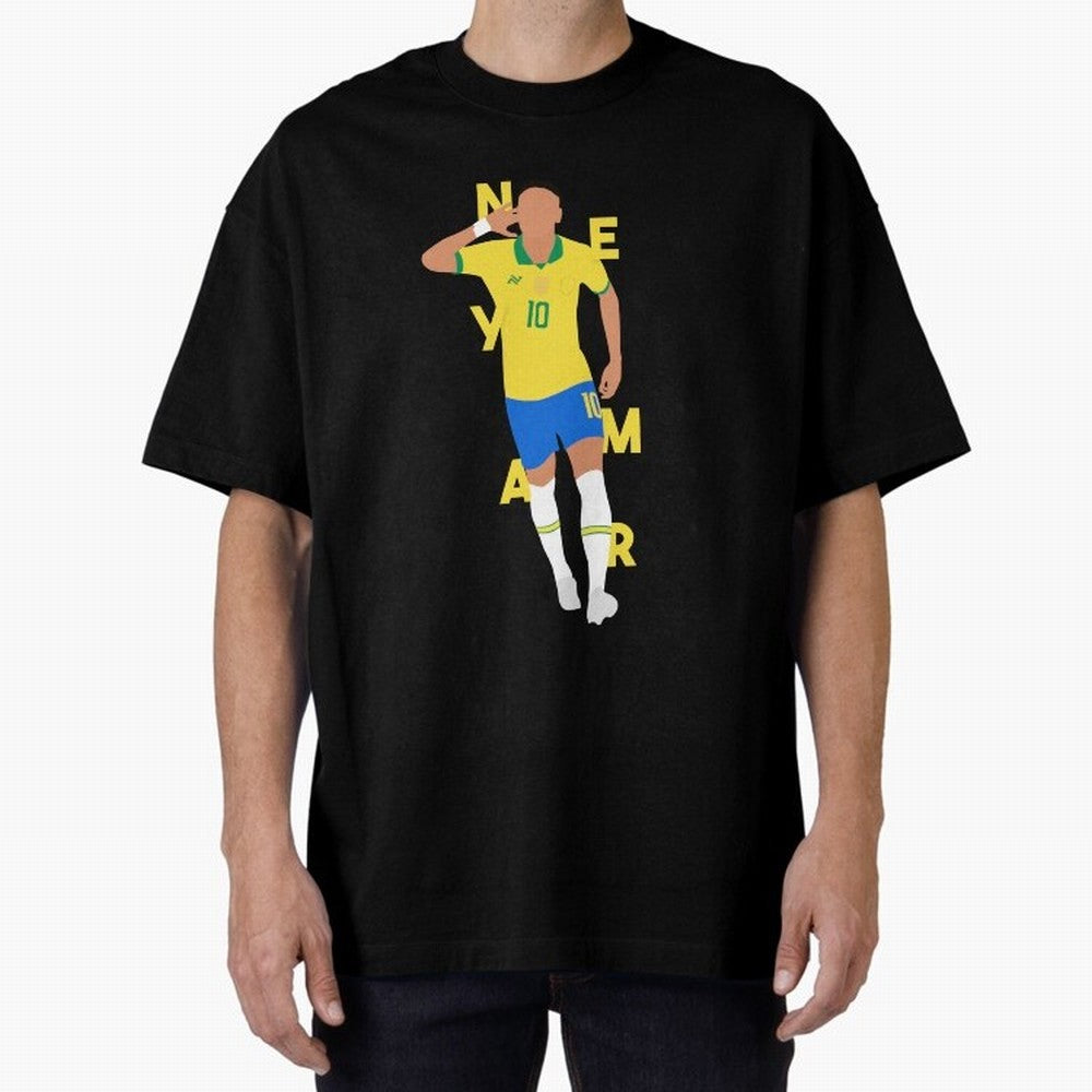 Neymar x Brazil Classic T-Shirt Enjoy Match Day Hype around FIFA World Cup 2026 USA Canada Mexico, Messi, CR7 and Mbappe, Brazil, Portugal and Argentina, Classic Soccer Heritage, Championship Pressure, Fan Loyalty and International Pride; Made for