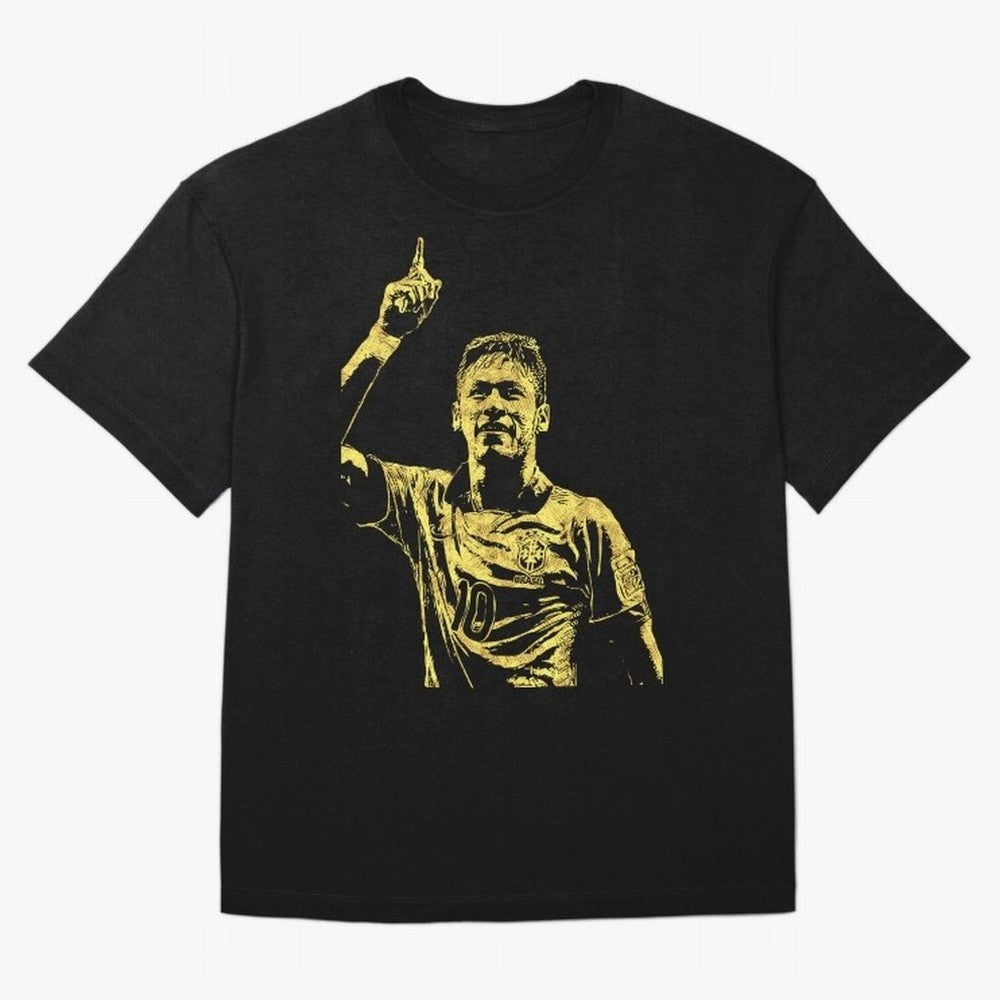 Neymar Fan Art Oversized T-Shirt Honor Champions and Dreams in FIFA World Cup 2026 USA Canada Mexico Spirit, Filled with England and Germany, Haaland and Mbappe, Soccer Culture, Superstar Moments, National Team Dreams and Competitive Fire; Ideal