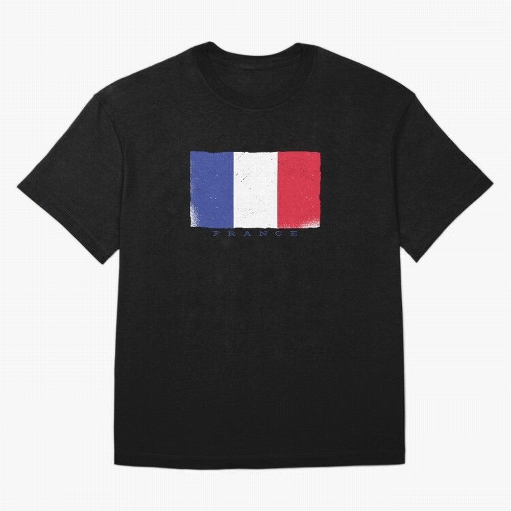 France Flag Design Classic T-Shirt Follow the Road to FIFA World Cup 2026 USA Canada Mexico Highlighting Haaland, France Energy, Stadium Memories, Football Loyalty, International Chants and Championship Tradition; Ideal for Fans Who Follow Messi,