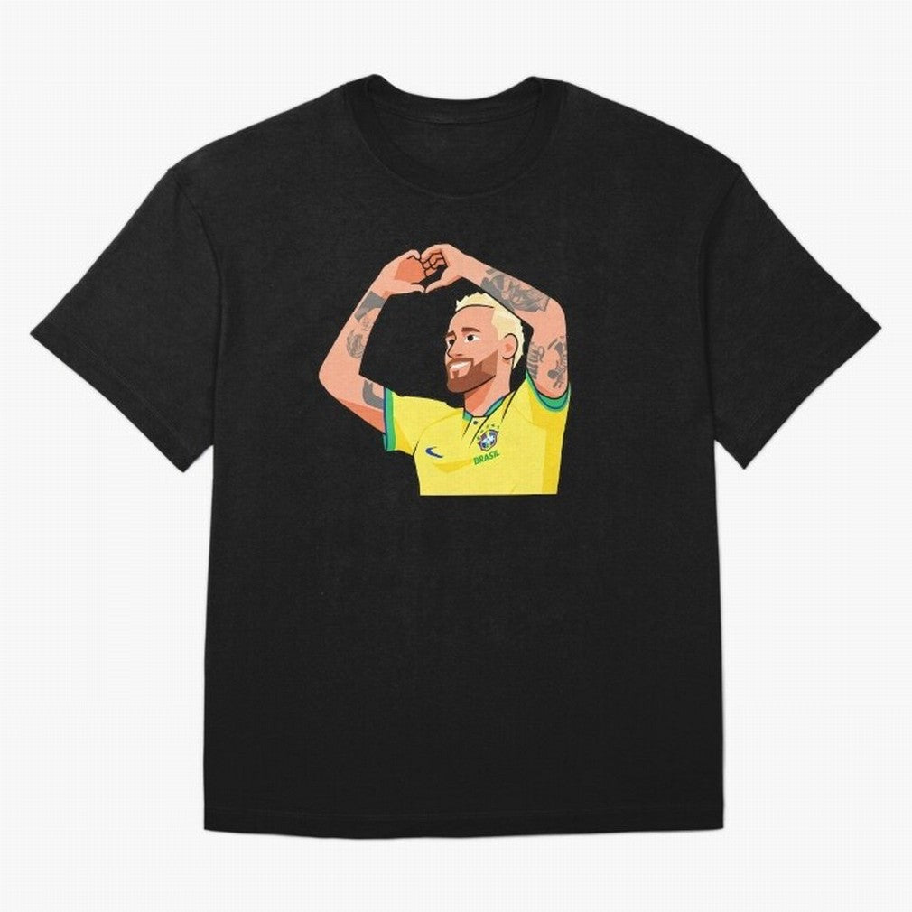 World Cup Neymar Oversized T-Shirt Celebrate Unforgettable Nights in Match Day Hype around FIFA World Cup 2026 Group Stage, Haaland and Mbappe, Argentina, Worldwide Fan Energy, Dramatic Goals, Stadium Lights and Championship Celebrations; Built for
