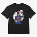 Art Neymar Illustration Classic T-Shirt Remember Iconic Moments from Match Day Hype around FIFA World Cup 2026 Group Stage, CR7, France and Portugal, Global Supporter Spirit, Legendary Goals, National Colors and Tournament Celebration; Made for Die