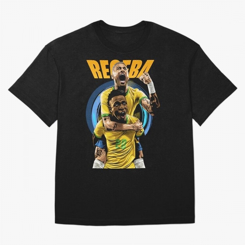 RECEBA Classic T-Shirt Celebrate Golden Goal Energy in FIFA World Cup 2026 Group Stage Driven by Messi, Neymar and Mbappe, England, France and Netherlands Energy, Stadium Memories, Football Loyalty, International Chants and Championship Tradition;