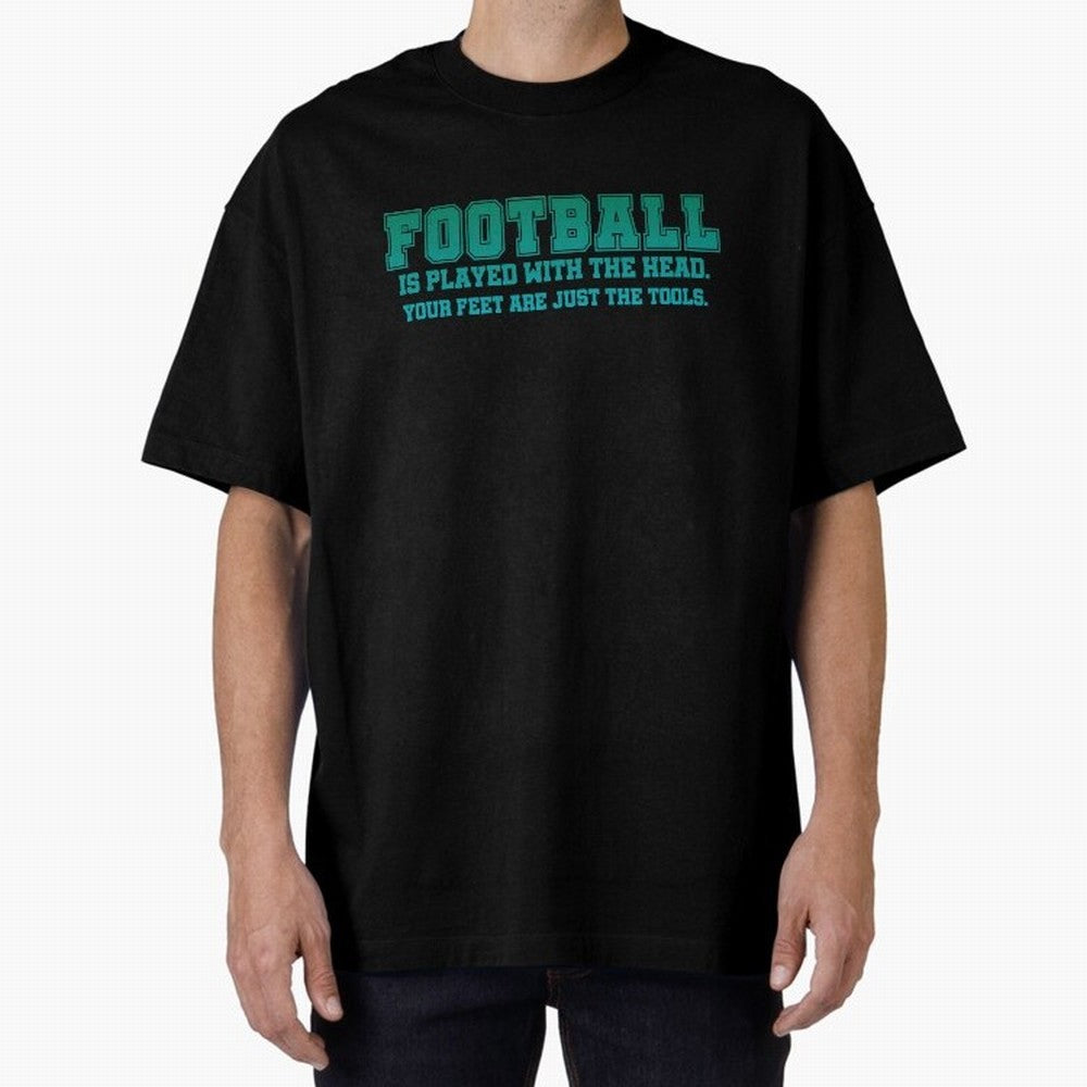 Football is played with the head. Classic T-Shirt Live the Energy of FIFA World Cup 2026 Spirit, with France, Neymar, Soccer Culture, Superstar Moments, National Team Dreams and Competitive Fire; Great for Watch Parties, Sports Bars, Family Nights,