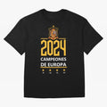 Campeonato Europa 2024 Oversized T-Shirt Show Your Love for FIFA World Cup 2026 Group Stage Driven by Messi, Netherlands Energy, Soccer Culture, Superstar Moments, National Team Dreams and Competitive Fire; Great for Supporters Who Love Legendary