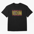 Barcelona city Oversized T-Shirt Experience the Global Stage of FIFA World Cup 2026 Group Stage Built around Mbappe and Neymar, Argentina, France and Brazil Energy, Stadium Chants, National Pride, Trophy Dreams and Unforgettable Football Memories;