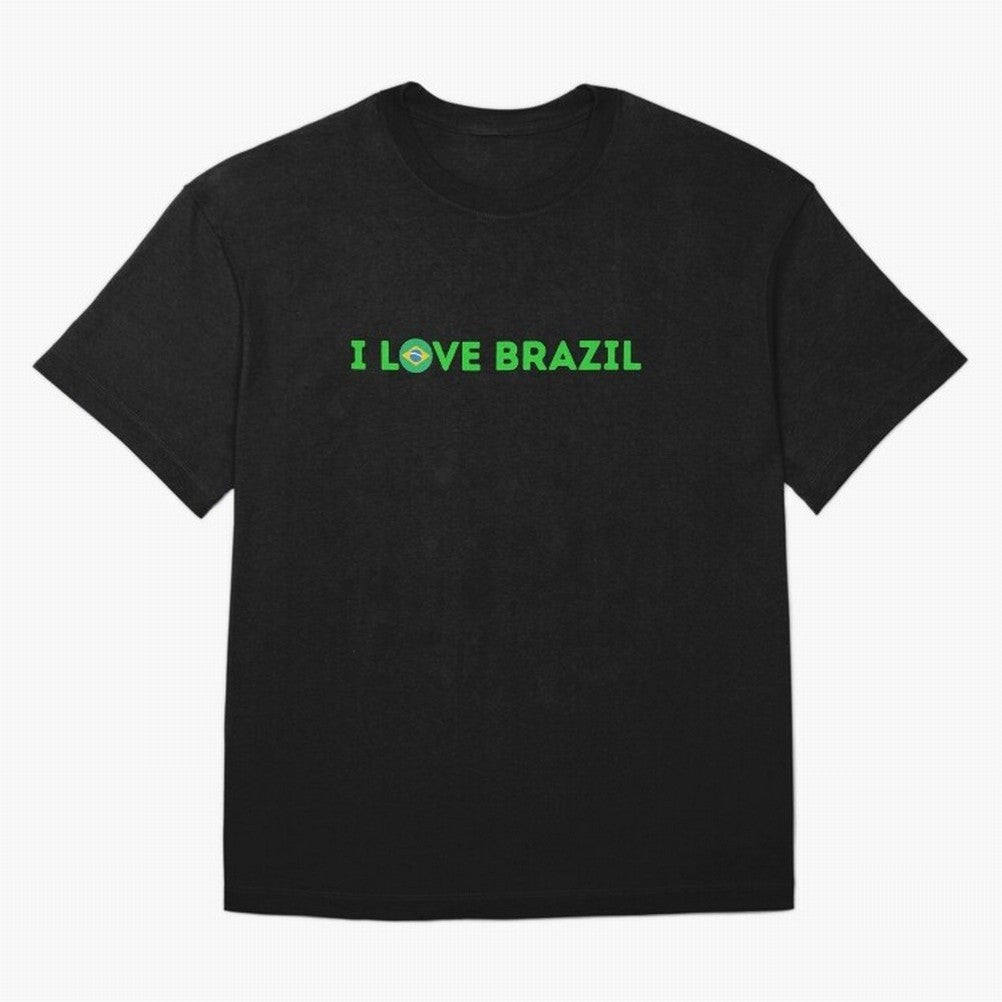 Art I love Brazil Classic T-Shirt Share the Excitement of Match Day Hype around FIFA World Cup 2026, CR7, Portugal, Goal Celebration Energy, Supporter Heritage, Football Icons and Worldwide Tournament Joy; Ideal for Fans Who Follow Messi, Cristiano