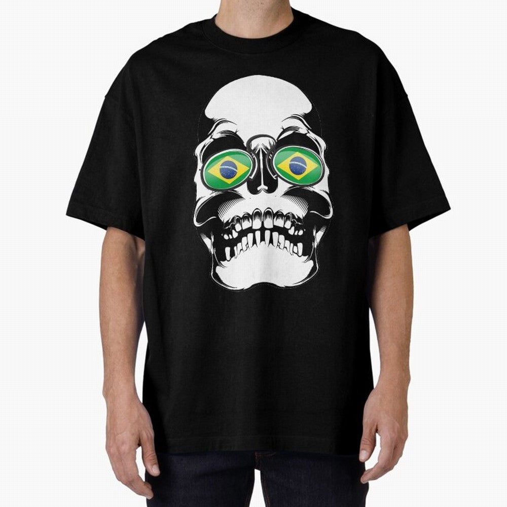 Brazil World Cup Oversized T-Shirt Celebrate the Biggest Stage of FIFA World Cup 2026 USA Canada Mexico for Fans of Haaland and France and Portugal, Bringing Football History, Final Match Energy, Crowd Noise and Once in a Lifetime Moments; Ideal