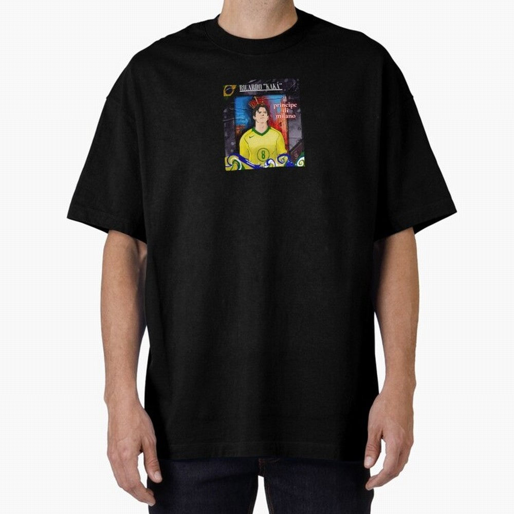 Ricardo Kak¨¢ Classic T-Shirt Celebrate Golden Goal Energy in Global Football Passion for FIFA World Cup 2026 Group Stage, Featuring Messi, CR7 and Mbappe, Spain, Champion Mindset, Group Stage Buzz, Knockout Tension and Passionate Fan Culture; Made