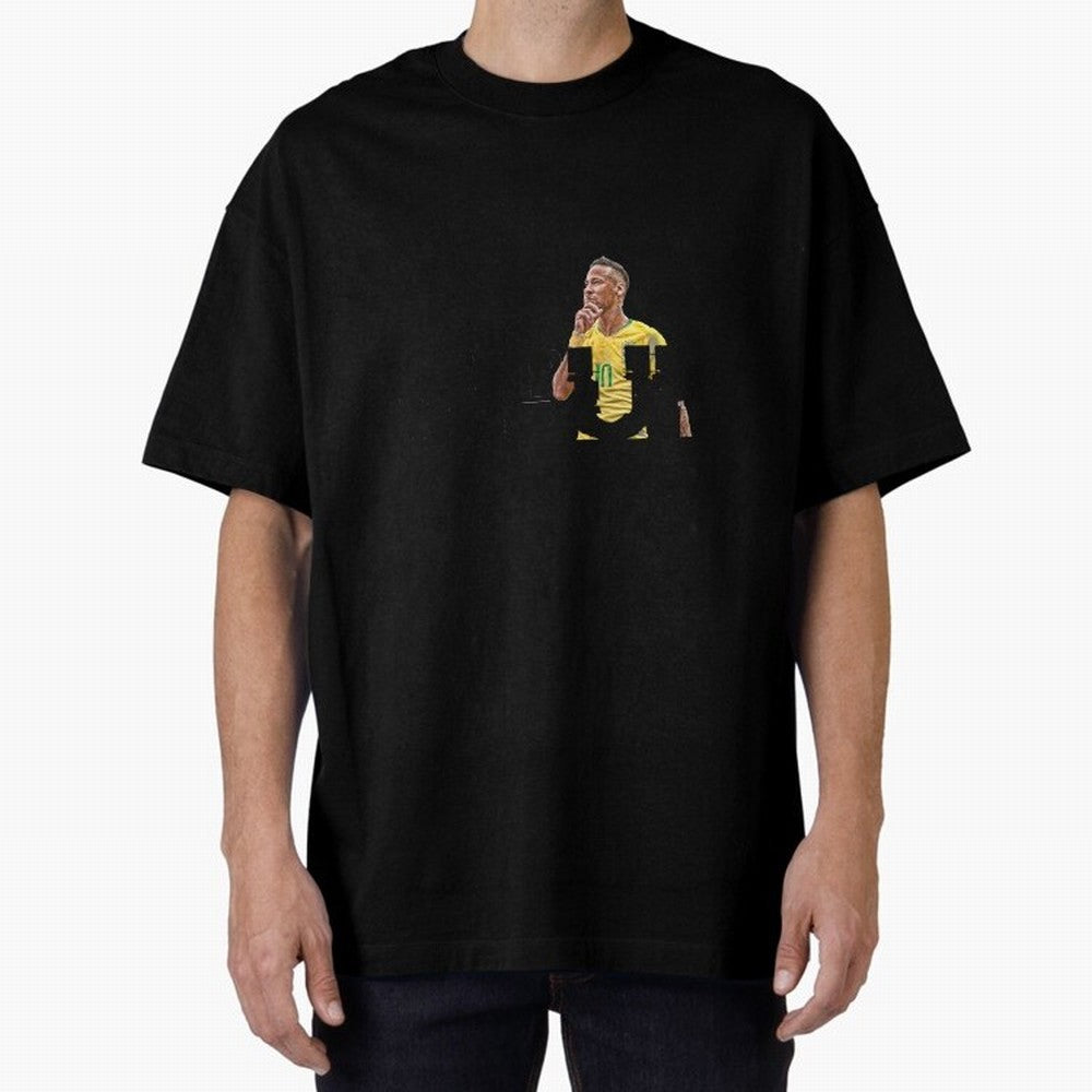NEYMAR NEVER GIVE UP Classic T-Shirt Showcase FIFA World Cup 2026 Spirit, Connected to Brazil, Portugal and Argentina, Neymar, Haaland and Cristiano Ronaldo, Classic Soccer Heritage, Championship Pressure, Fan Loyalty and International Pride; Great
