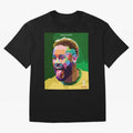 Neymar Brazil World Cup 2022 Pop Art Classic T-Shirt Turn Every Weekend Toward FIFA World Cup 2026 USA Canada Mexico Spirit, with Germany, Haaland and Mbappe, Worldwide Fan Energy, Dramatic Goals, Stadium Lights and Championship Celebrations;