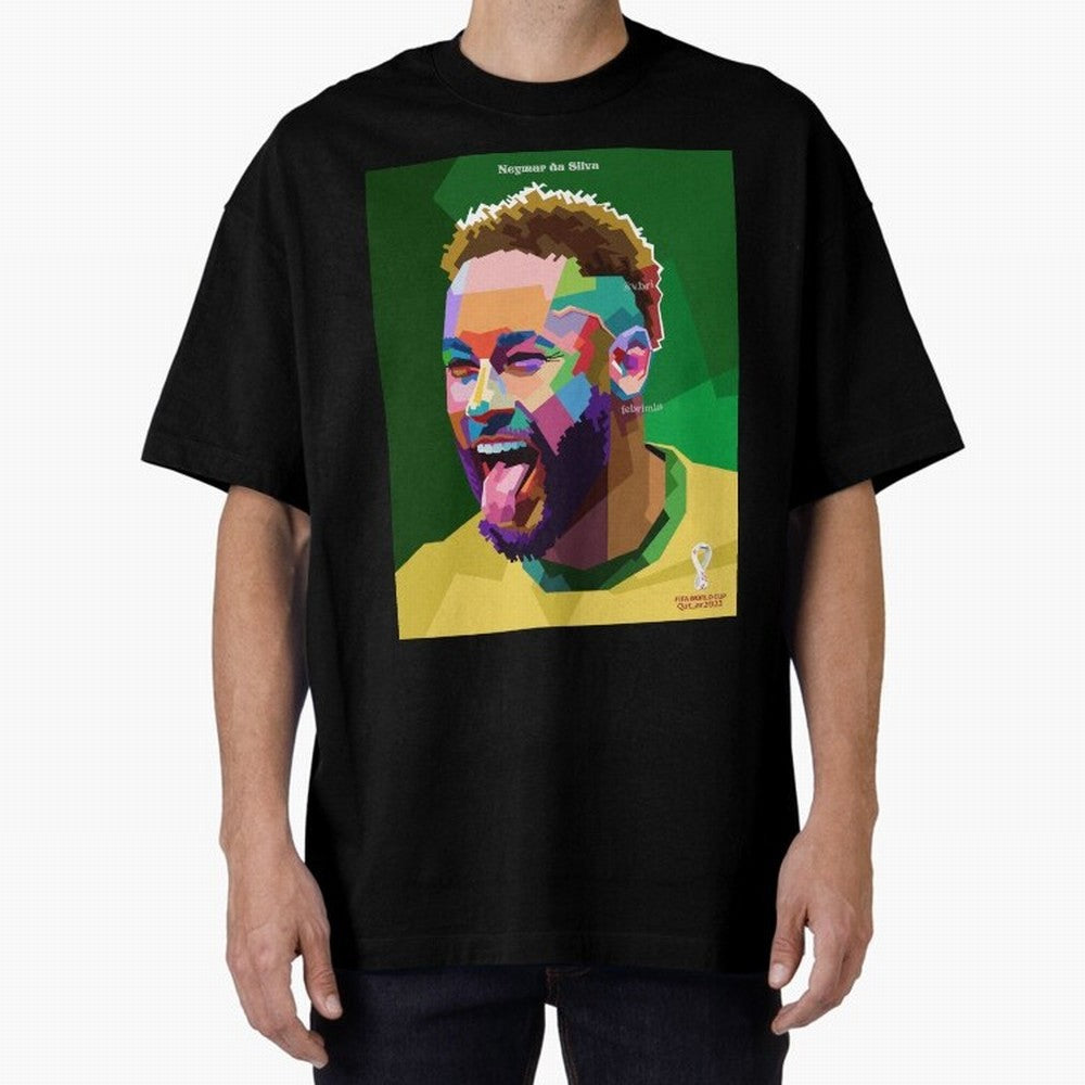 Neymar Brazil World Cup 2022 Pop Art Classic T-Shirt Turn Every Weekend Toward FIFA World Cup 2026 USA Canada Mexico Spirit, with Germany, Haaland and Mbappe, Worldwide Fan Energy, Dramatic Goals, Stadium Lights and Championship Celebrations;