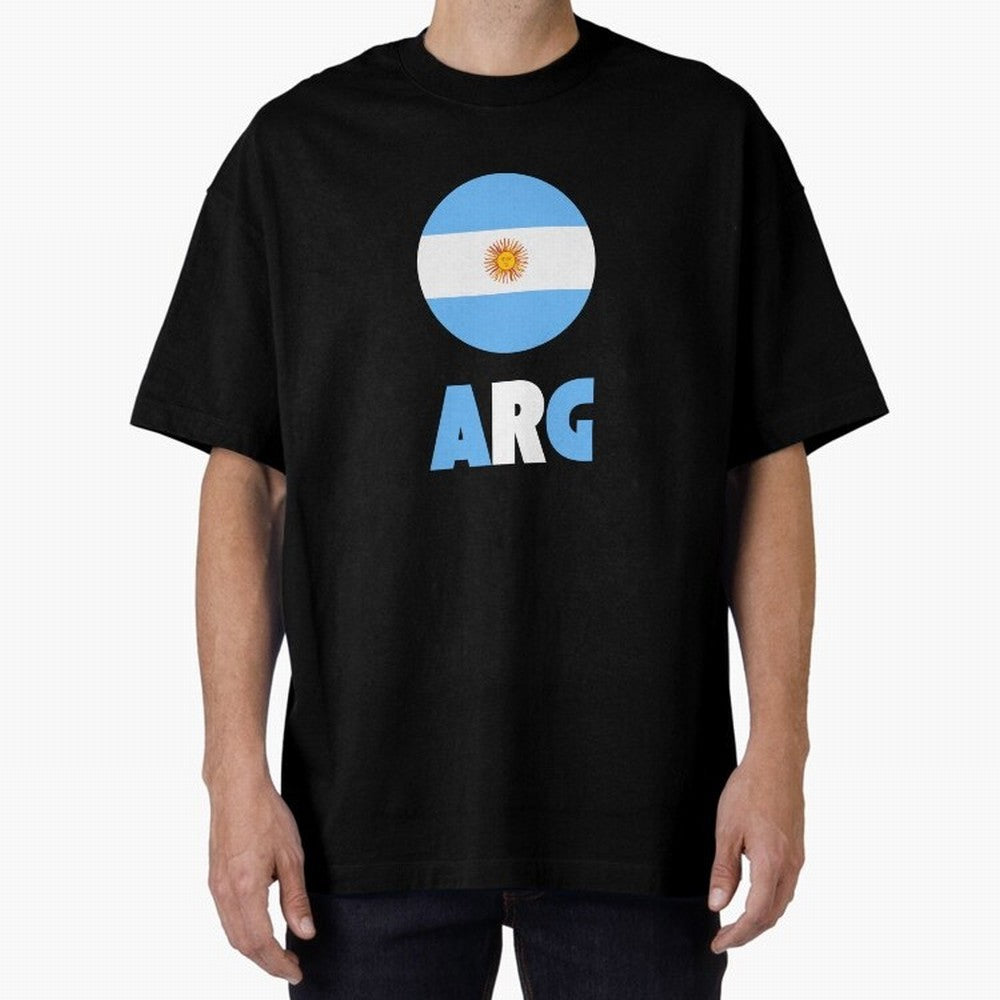 Argentina Brazil Futebol Portugal Croatia Football Soccer Sports Mondial Morocco France Fifa 2022 Argentina Netherlands Neymar Ronaldo Ziyech Bounou Oversized T-Shirt Capture Stadium Memories from FIFA World Cup 2026 Group Stage Built around