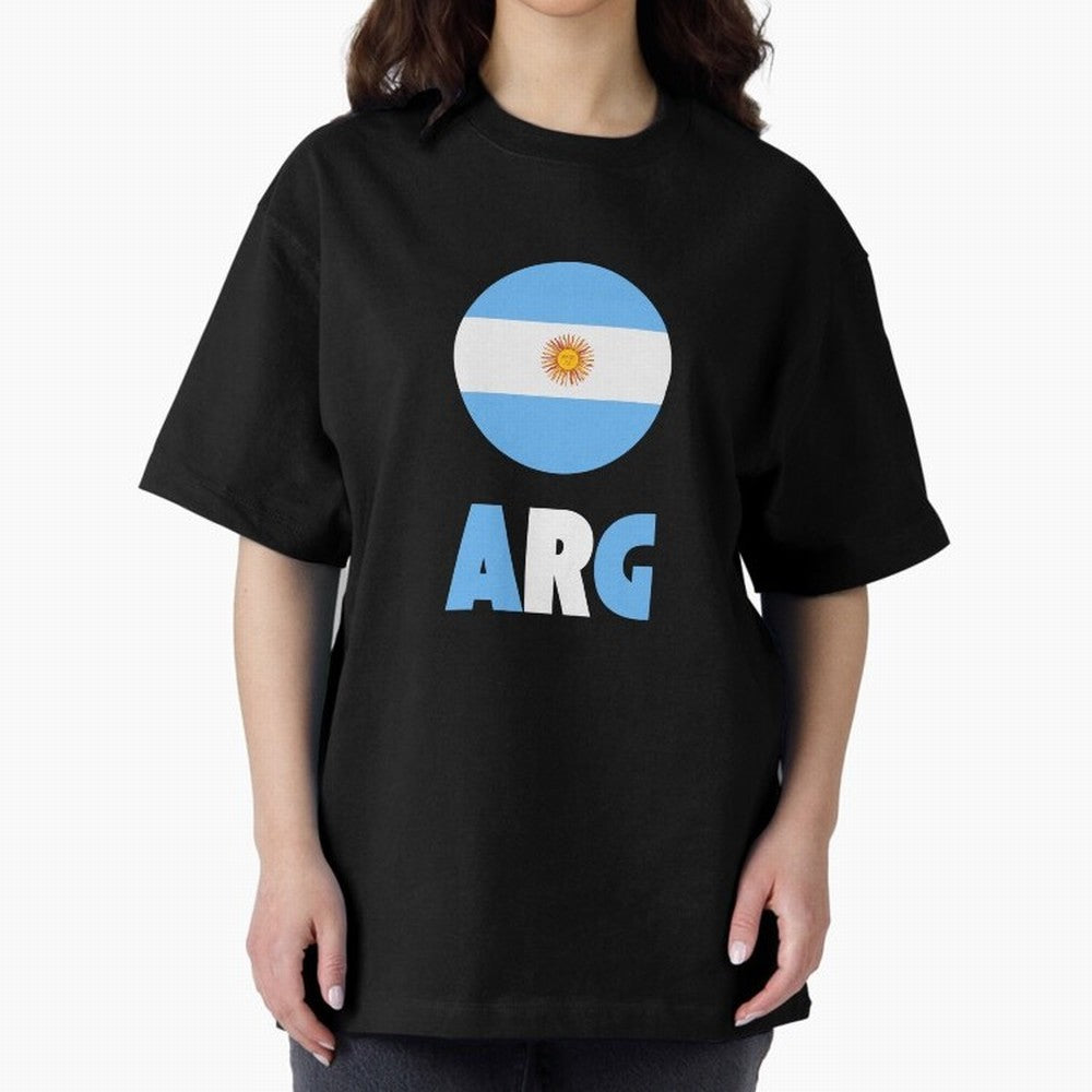 Argentina Brazil Futebol Portugal Croatia Football Soccer Sports Mondial Morocco France Fifa 2022 Argentina Netherlands Neymar Ronaldo Ziyech Bounou Oversized T-Shirt Capture Stadium Memories from FIFA World Cup 2026 Group Stage Built around