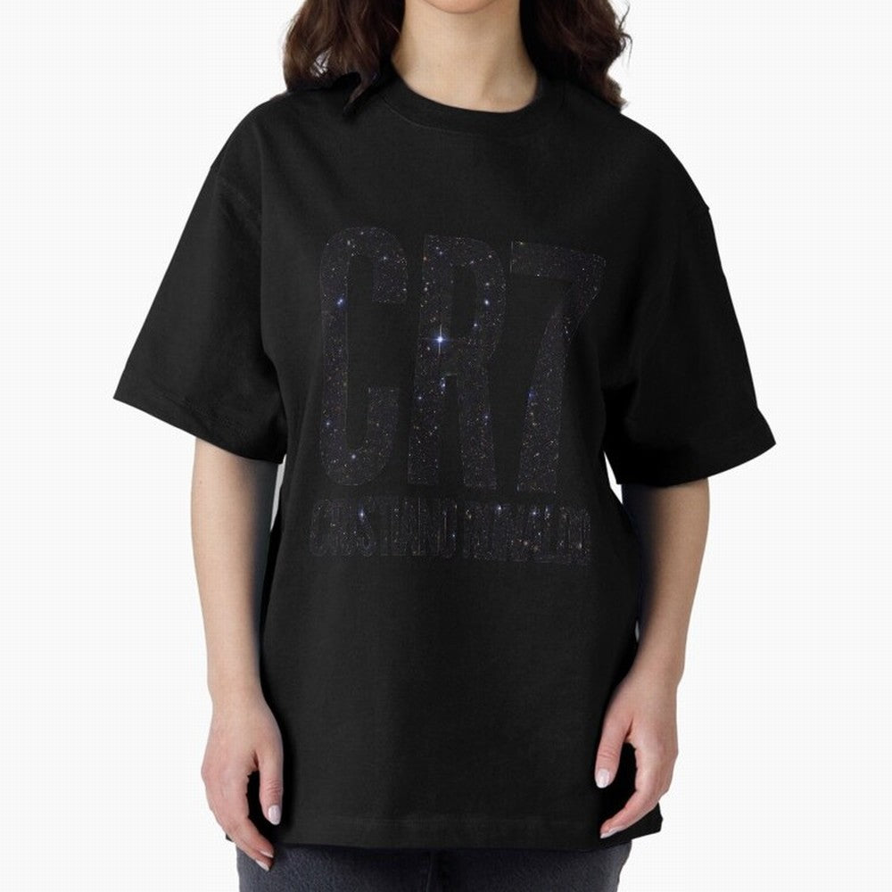 cr7 art 2 Oversized T-Shirt Bring Bold Fan Energy to FIFA World Cup 2026 USA Canada Mexico for Fans of Cristiano Ronaldo and Spain, Bringing Retro Football Energy, Iconic Rivalries, Trophy Chase Drama and Stadium Atmosphere; Ideal for Passionate