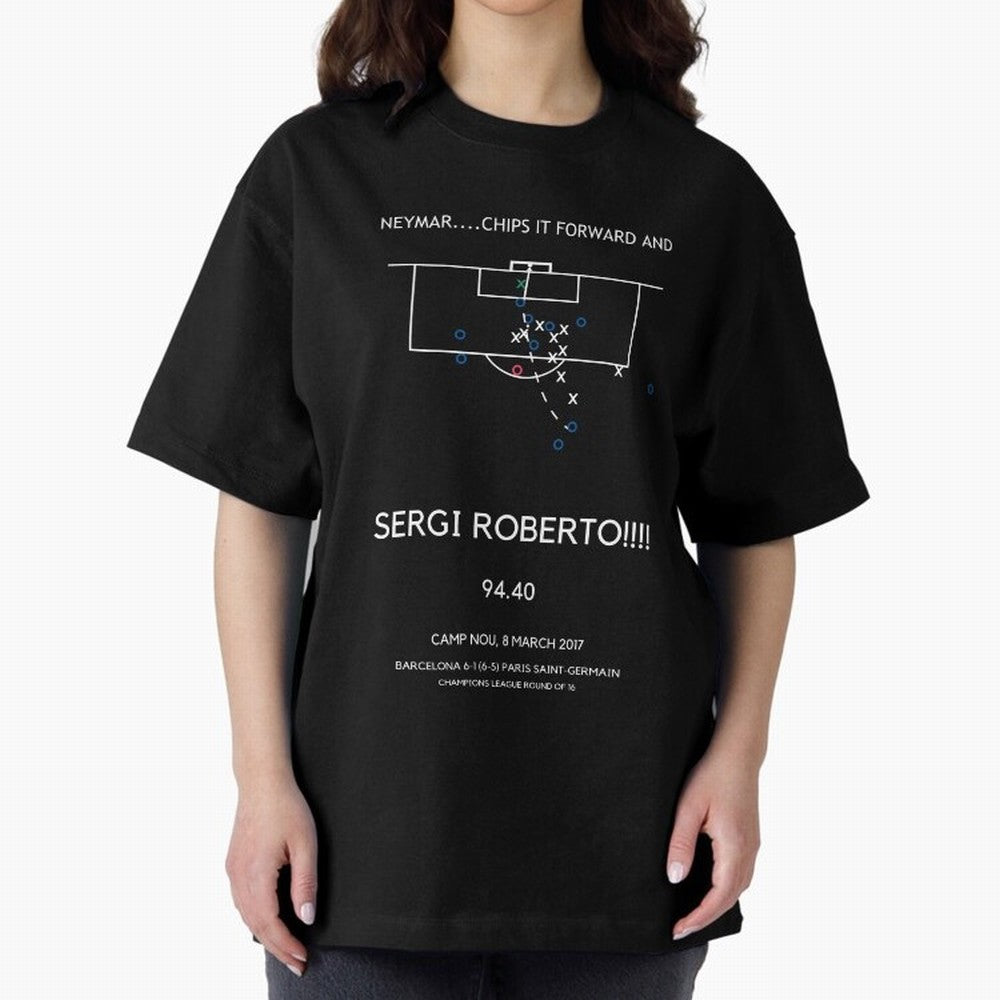 Sergi Roberto Winning Goal vs PSG (La Remontada) Classic T-Shirt Bring a Champion Mindset to FIFA World Cup 2026 for Fans of Messi, CR7 and Mbappe and Netherlands, Bringing Stadium Chants, National Pride, Trophy Dreams and Unforgettable Football