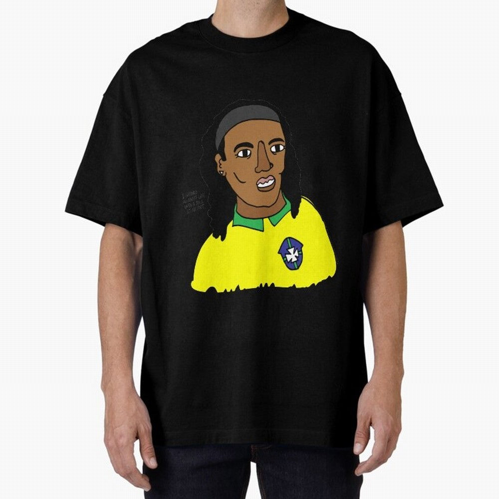Ronaldinho Brazil Football Ball Life Classic T-Shirt Celebrate the Stars of FIFA World Cup 2026 USA Canada Mexico Spirit, Made for Brazil, Messi and Cristiano Ronaldo, Fan Favorite Moments, National Team Passion, Big Match Drama and Soccer History;