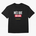 Mes Que Un Club FC BARCELONA Classic T-Shirt Show Passion for the Stars of Match Day Hype around FIFA World Cup 2026 USA Canada Mexico, Messi, CR7 and Mbappe, England, France and Netherlands, Retro Football Energy, Iconic Rivalries, Trophy Chase