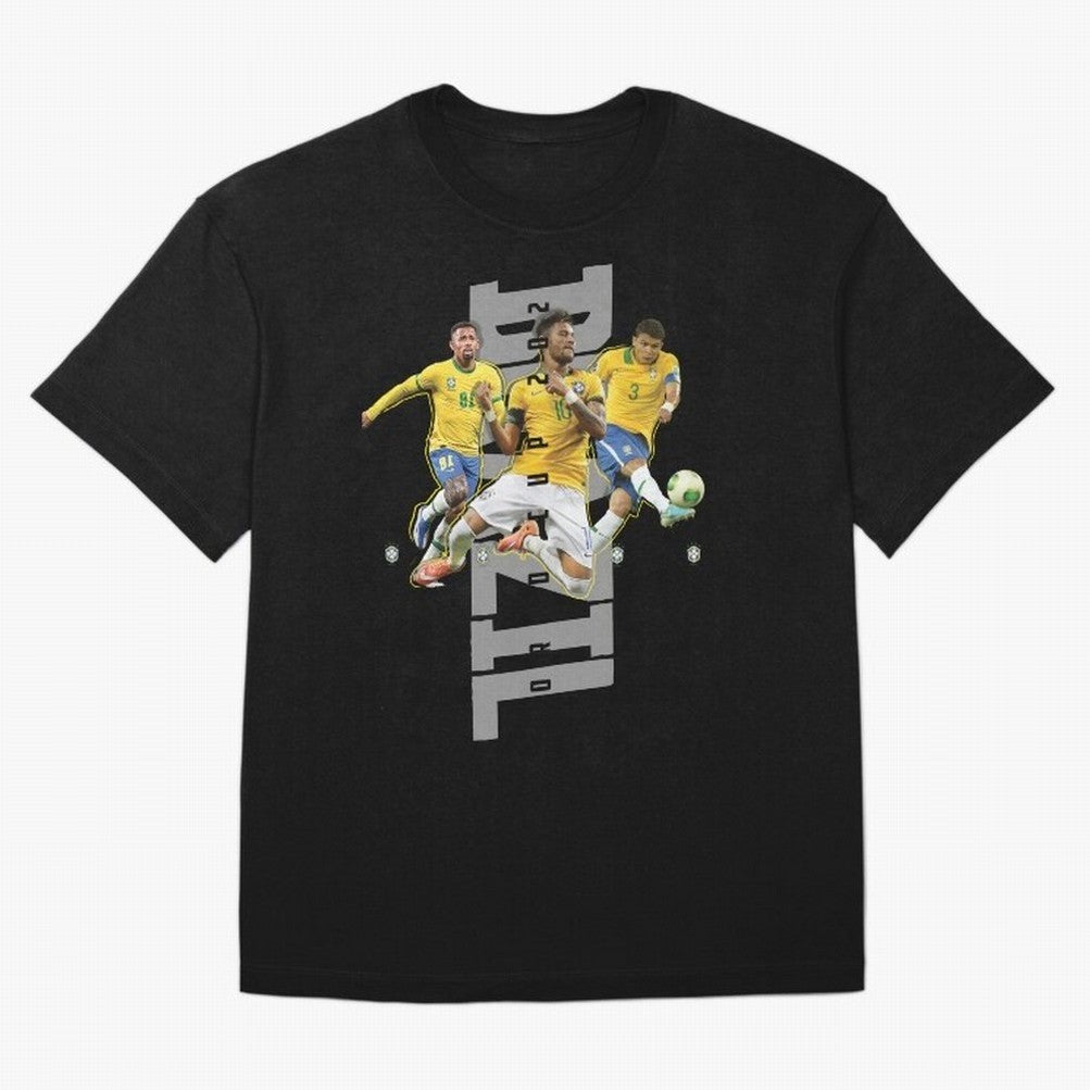 Brazil World cup 2022 Oversized T-Shirt Bring Retro Soccer Energy to FIFA World Cup 2026 USA Canada Mexico Spirit, Inspired by Portugal, Spain and Germany, Mbappe and Neymar, Soccer Culture, Superstar Moments, National Team Dreams and Competitive