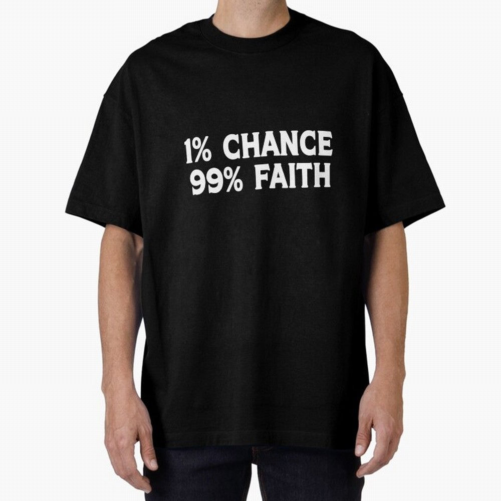 1% Chance 99% Faith Neymar Quote Classic T-Shirt Enjoy FIFA World Cup 2026 Group Stage for Fans of Neymar and Brazil, Portugal and Argentina, Bringing Vintage Soccer Flavor, Modern Football Stars, National Flags and Final Night Emotion; Created for