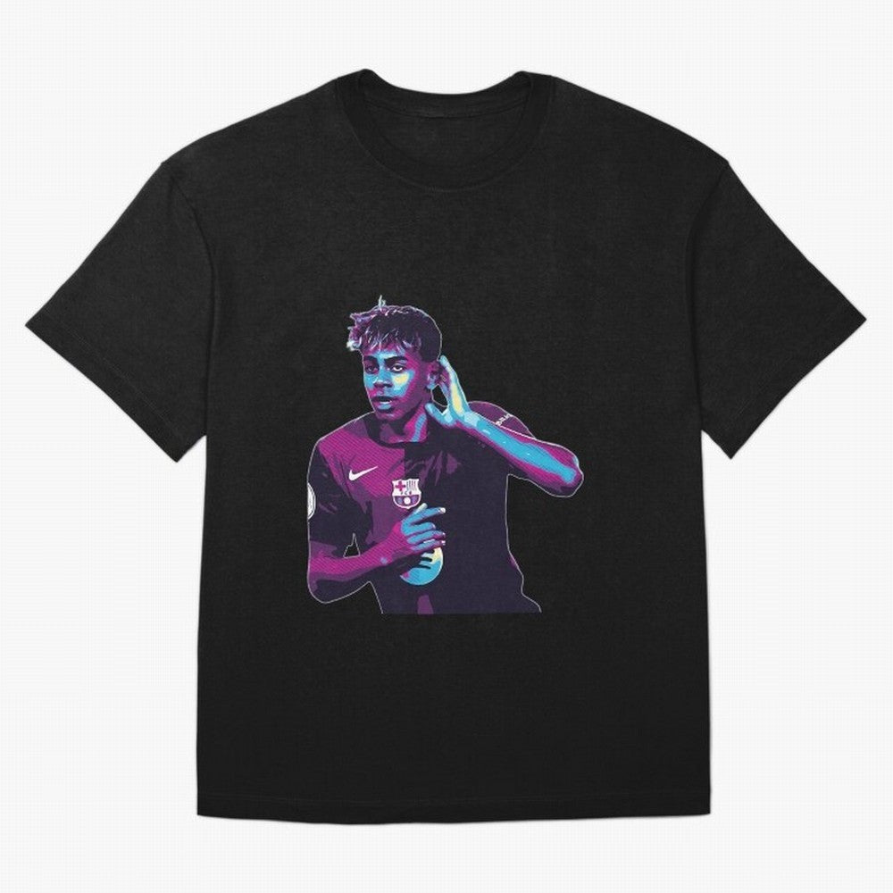 Lamine Yamal goal celebration Oversized T-Shirt Celebrate Rivalries and Pride in the FIFA World Cup 2026 USA Canada Mexico Journey through CR7 and Messi Highlights, England and Germany Pride, Retro Football Energy, Iconic Rivalries, Trophy Chase
