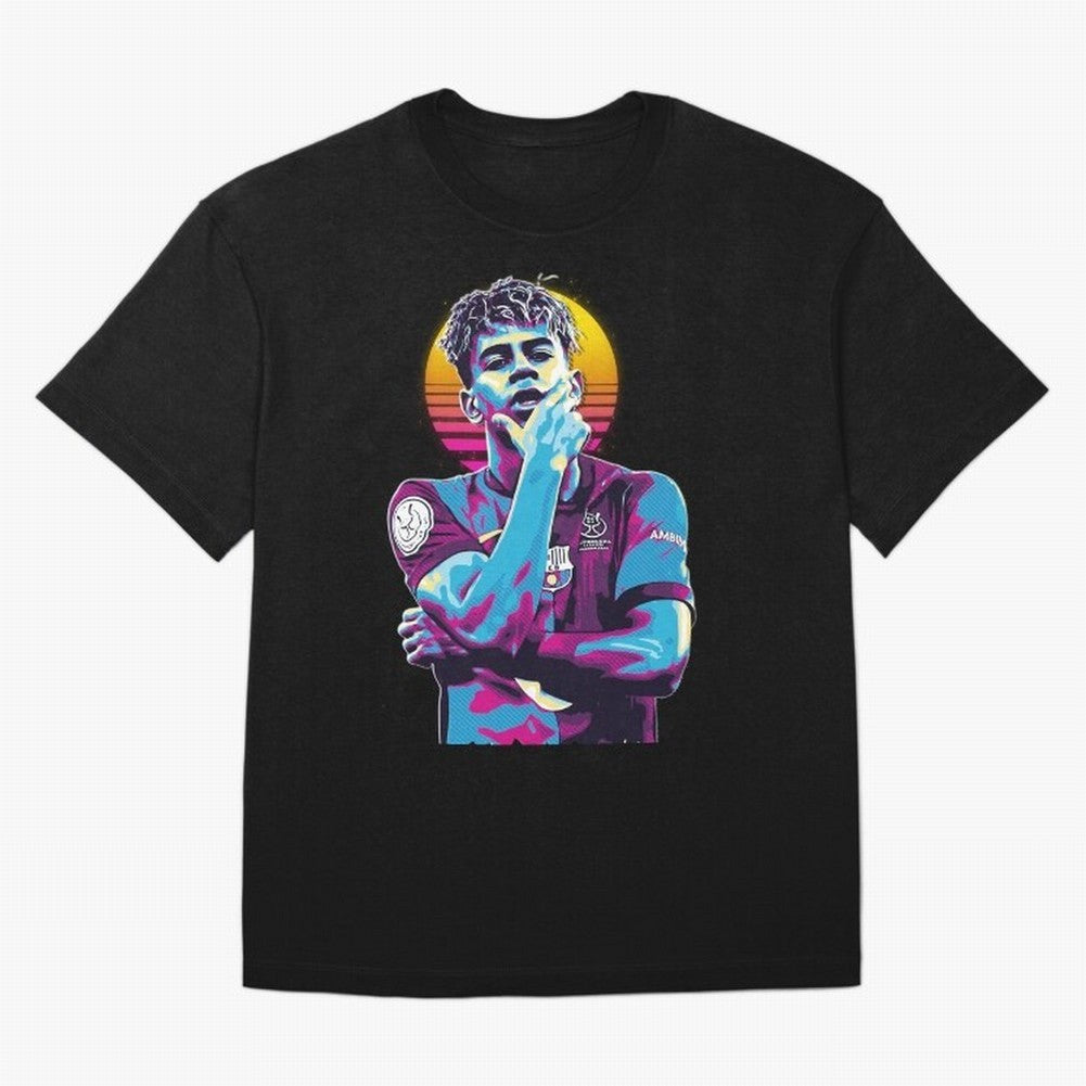 Lamine Yamal goal celebration Classic T-Shirt Experience the Global Stage of FIFA World Cup 2026 Group Stage Centered on Mbappe and Neymar, England Energy, Supporter Pride, Iconic Celebrations, Legendary Names and Global Match Day Energy; Ideal for