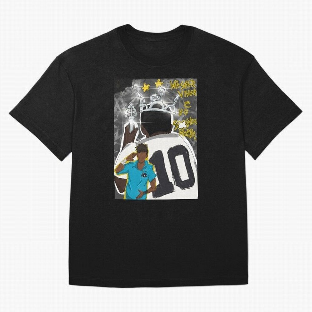 Santos Futebol Clube - Soccer's royalty - Pel¨¦ - Neymar Classic T-Shirt Stand Proud for Global Football Passion for FIFA World Cup 2026, Made for Haaland and Mbappe, Argentina, Global Supporter Spirit, Legendary Goals, National Colors and