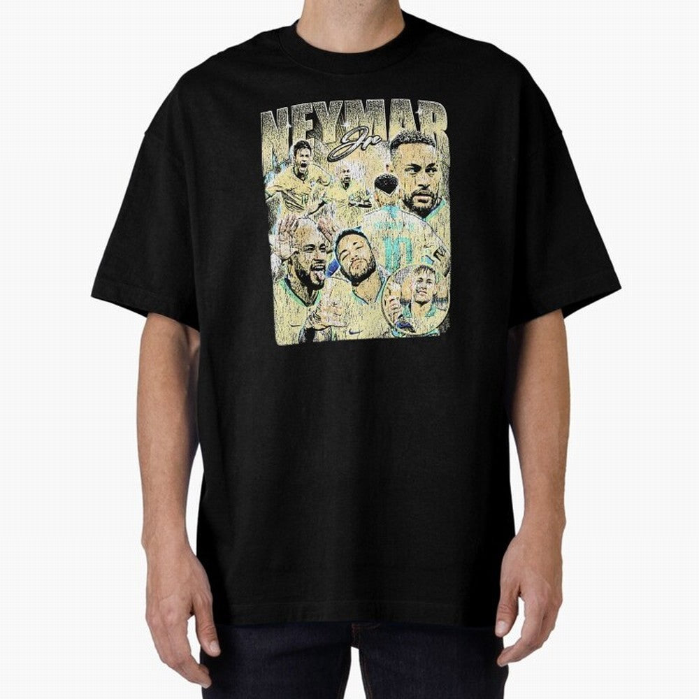 The Best Neymar 10 Vintage Classic T-Shirt Celebrate Fan Culture around FIFA World Cup 2026 for Fans of Messi and Argentina, Bringing Championship Spirit, Famous Goals, Roaring Crowds and International Football Unity; Perfect for Fans, Collectors,
