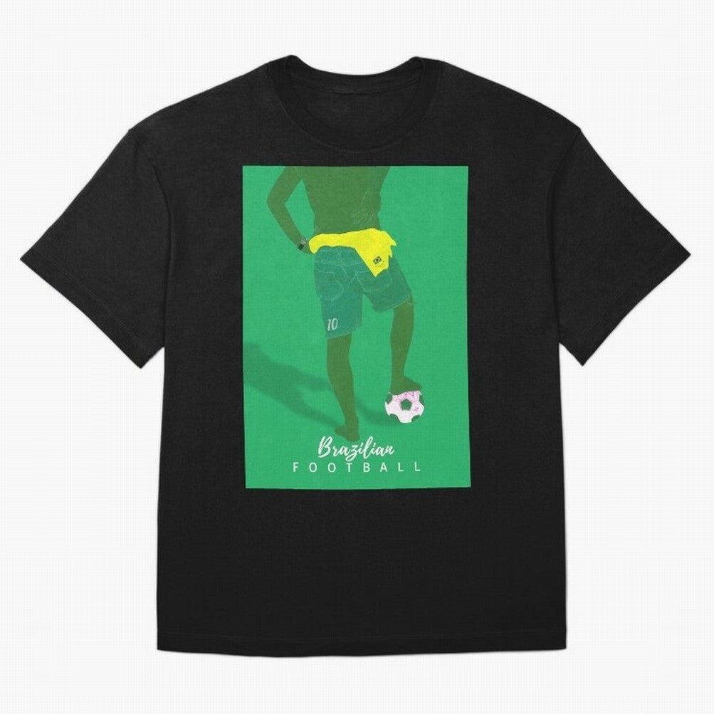 Brazilian Football Tribute Classic T-Shirt Bring Supporter Culture to Match Day Hype around FIFA World Cup 2026, CR7 and Messi, Germany, Worldwide Fan Energy, Dramatic Goals, Stadium Lights and Championship Celebrations; Ideal for Passionate Fans