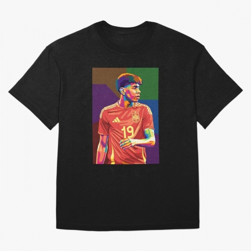 Lamine Yamal Classic T-Shirt Back Your Heroes with the FIFA World Cup 2026 Journey through Messi, Neymar and Mbappe Highlights, Netherlands Pride, Supporter Pride, Iconic Celebrations, Legendary Names and Global Match Day Energy; Ideal for Football