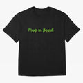 Made in Brazil Oversized T-Shirt Fuel FIFA World Cup 2026 USA Canada Mexico for Fans of Mbappe and Spain, Bringing Fan Favorite Moments, National Team Passion, Big Match Drama and Soccer History; Ideal for Fans Who Follow Messi, Cristiano Ronaldo,