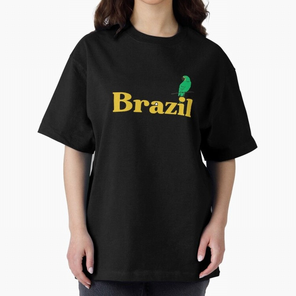 Brazil yellow sign Classic T-Shirt Honor the Football Icons of FIFA World Cup 2026 for Fans of Cristiano Ronaldo and Germany, Bringing Football Festival Excitement, Trophy Ambitions, Country Rivalries and Star Player Buzz; Ideal for Football Dads,