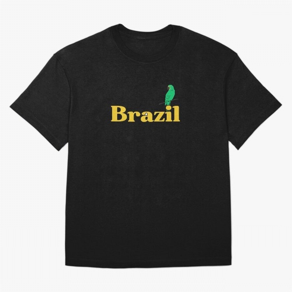 Brazil yellow sign Classic T-Shirt Honor the Football Icons of FIFA World Cup 2026 for Fans of Cristiano Ronaldo and Germany, Bringing Football Festival Excitement, Trophy Ambitions, Country Rivalries and Star Player Buzz; Ideal for Football Dads,