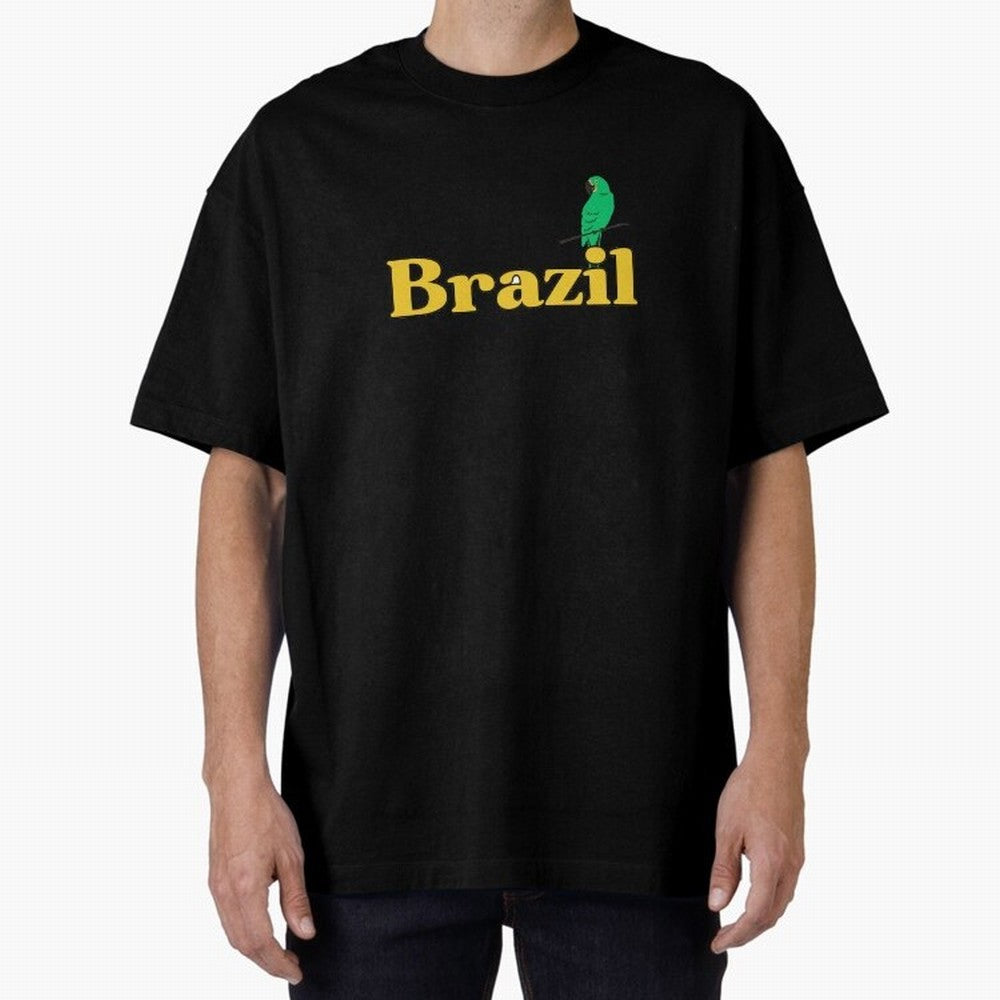 Brazil yellow sign Classic T-Shirt Honor the Football Icons of FIFA World Cup 2026 for Fans of Cristiano Ronaldo and Germany, Bringing Football Festival Excitement, Trophy Ambitions, Country Rivalries and Star Player Buzz; Ideal for Football Dads,