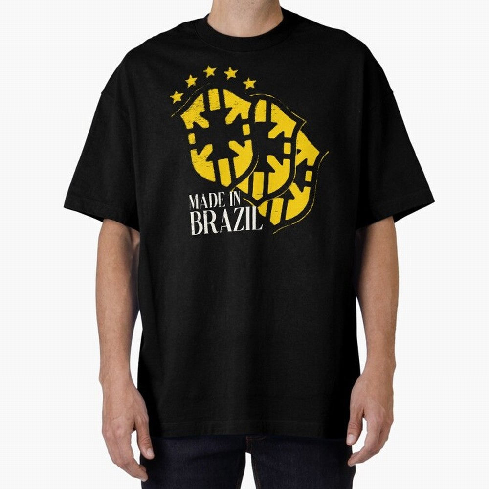 Design Made in Brazil Classic T-Shirt Back Your Heroes with FIFA World Cup 2026 Group Stage for Fans of Neymar and England and Germany, Bringing Stadium Memories, Football Loyalty, International Chants and Championship Tradition; Perfect for